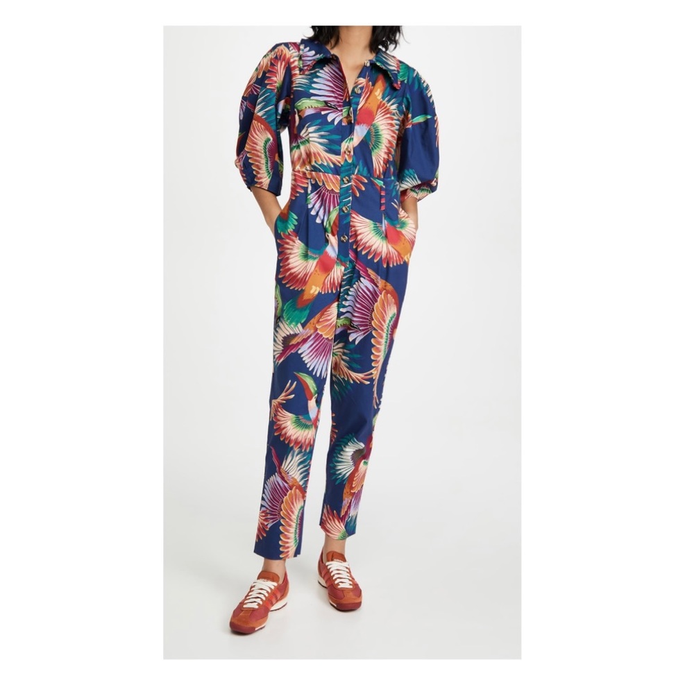 FARM Rio
Navy Colorful Toucans Jumpsuit